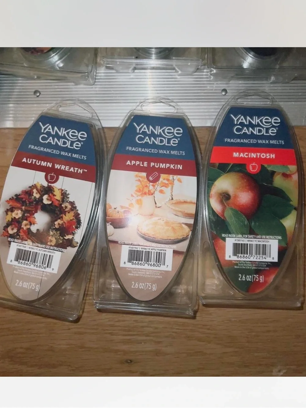 Yankee candle large bundle of new wax melts fall scents